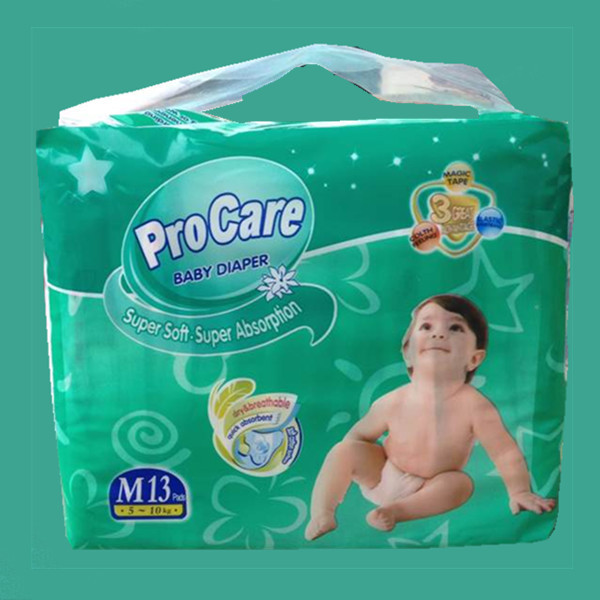 China oem manufacturer produce disposable baby diaper