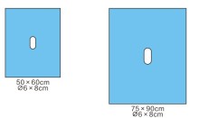 New Nonwoven Comfortable Aperture Surgical Drape