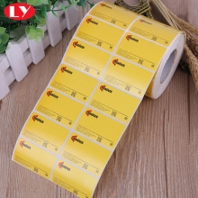 Custom Vinyl Sticker Label Printing PVC Stickers Roll