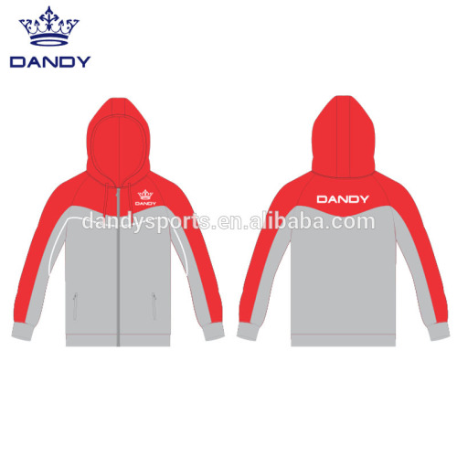 Benutzerdefinierte sublimierte Herren Zip Up Hoodies