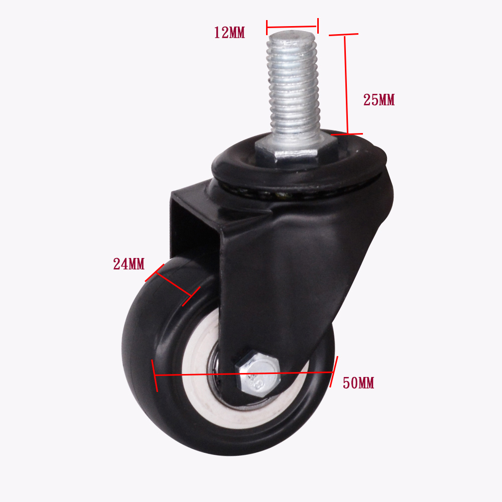 2 Inch Thread Stem Castor