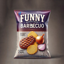 Central Seal Pouch for Cheap Price Chips Packaging