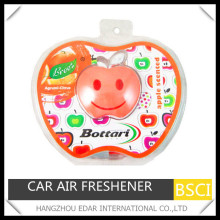 smile harmless apple car air freshener