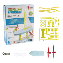 Top Quality DIY Science Toys: Exploring Rubber Band Powered Propeller Engines for Kids' Lab Experiments