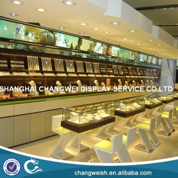 jewelry display neck counter stands