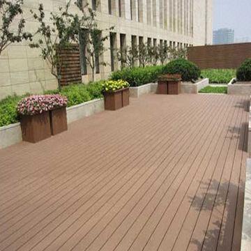 2014 New Type Outdoor WPC Decking Boards, ISO, SGS, CE, FSC Passed