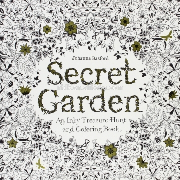 Secret Garden: An Inky Treasure Hunt and Coloring Book