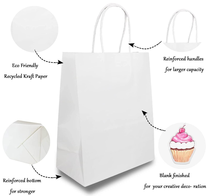 White Paper Bags