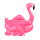 Custom Inflatable Swimming Toys Flamingo Adults Pool Floats