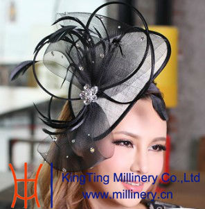 2014 Fall Beautiful and elegant feather fascinator