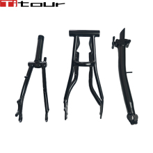 Titanium Brompton frame part