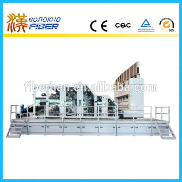 Carding machine, nonwoven polyester fiber carding machine, wide fabric nonwoven carding machine