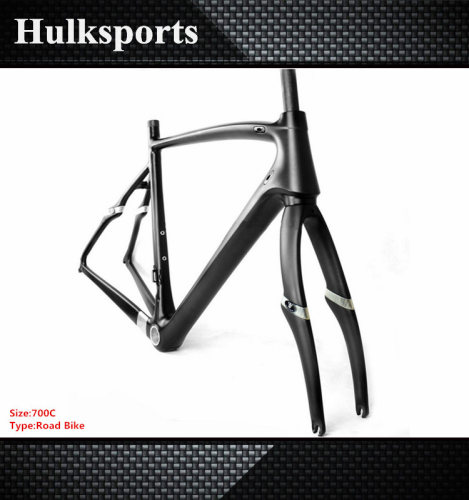 High Quality Road Cycling Frame 700C Chinese Carbon Bike Frame OEM China Carbon Road Bicycle Frame