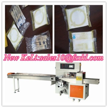 Alcohol swab and gauze flow packaging machine