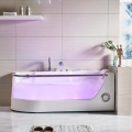 Diseño barato de la esquina de la bañera del balneario del masaje de la buena calidad de acrílico