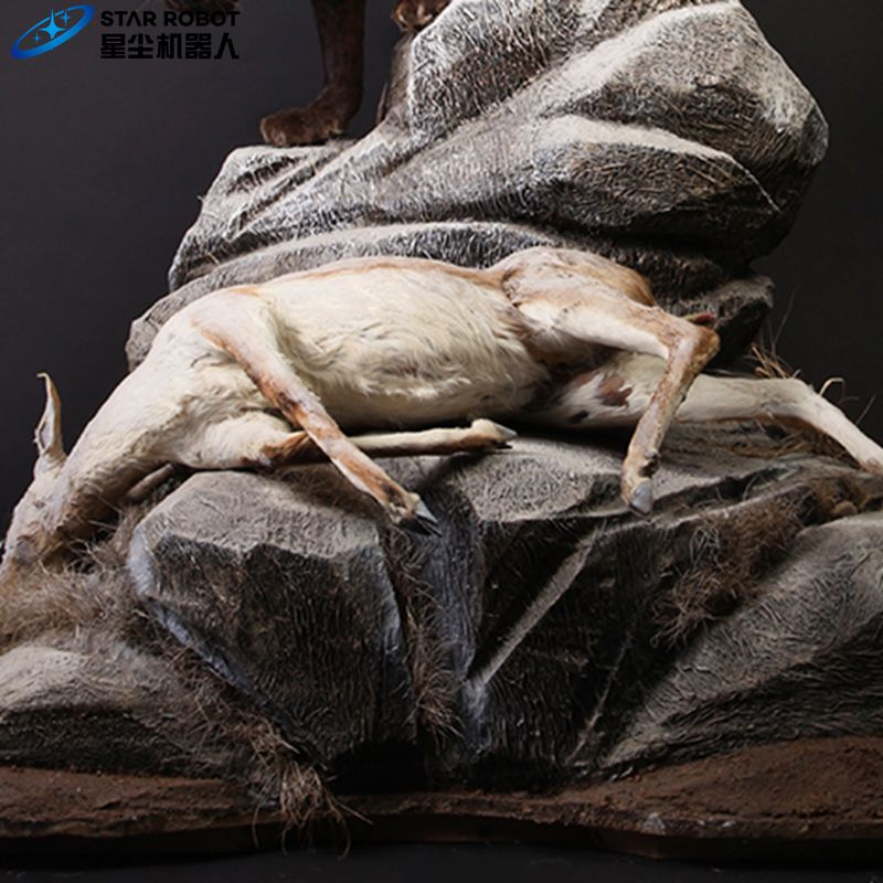 Mô hình báo kích cỡ cuộc sống Life Size Animatronic Leopards Model