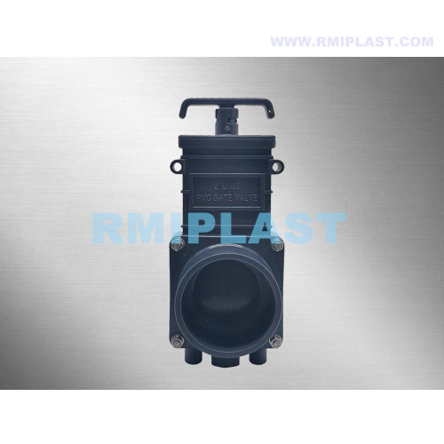 PVC Pipe Plastic Gate Valve pour l'eau