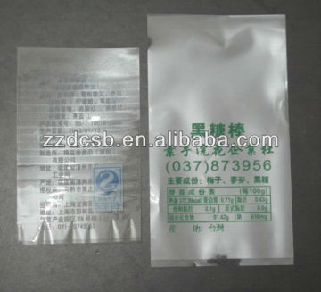 Plastic Packaging Bag For Candy Lollipop