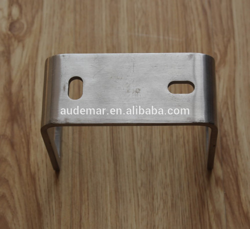 Audemar High Precision And Quality Custom Stainless Steel U Bracket/U-shaped Steel Bracket/Stainless Steel Angle Bracket