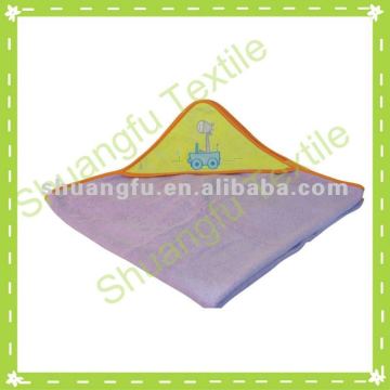 100% Cotton soft baby hooded Blankets