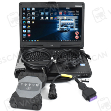 CF53 Toughbook for 2024: Genuine Xentry MB Star C6 VCI Multiplexer with WiFi Dongle + 14 Pin Cable