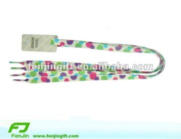 colorful point shoestring fashion shoelace