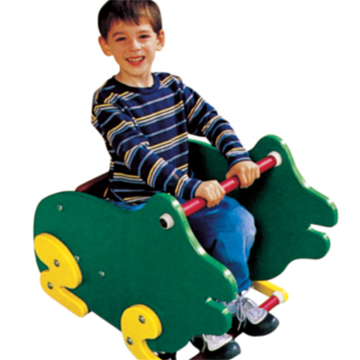 Hot Sale Newest Model Outdoor Plastic Spring Rocking Horse Playground Equipment