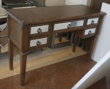 Antique Wooden Mirrored Dressing Table