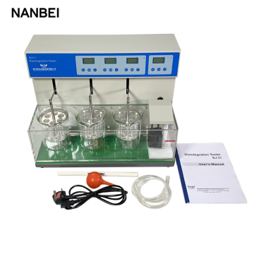 NANBEI Bj-3 3 Basket Solid Tablet Disintegration Tester