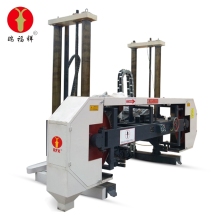 large lignum sawmill horizontal wood cutting band saw machine