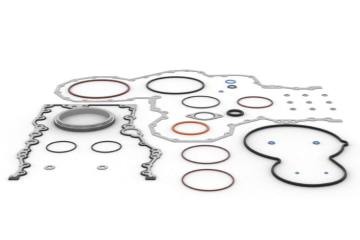 The front housing gasket 468-8558 for the excavator 374DL, and the engine front housing repair kit4688558