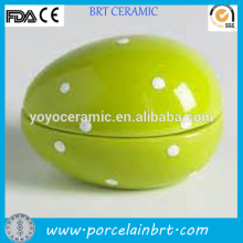 Hand painted ceramic cheap easter egg box