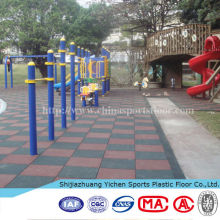 playground rubber ground mat/outdoor playground rubber mats