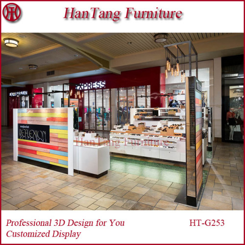 HT FURNITURE 3D Max shopping mall sunglass display kiosk interior design