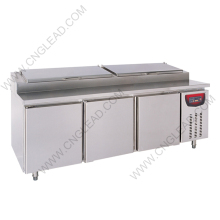 600L Commercial stainless steel refrigerated counter