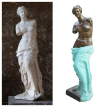 Elegant Classical Venus Bronze Sculpture With Base