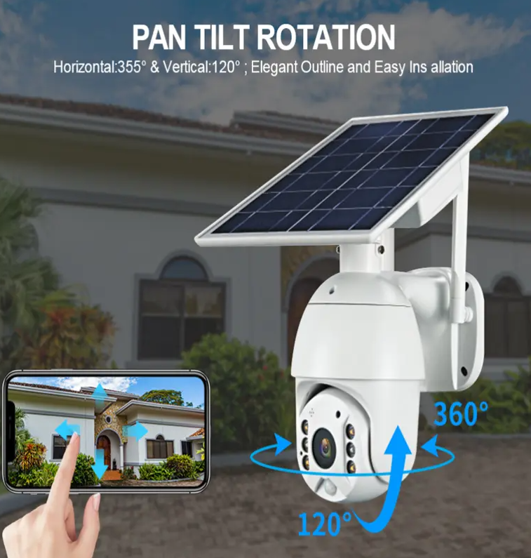 Cost Effective Solar Security Camera is popular in the market, popularizing the new trend of home security monitoring