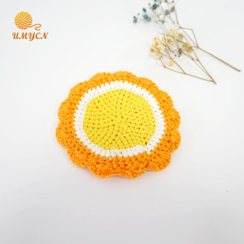 Yeni Tasarım Tığ Desen Amigurumi Coaster