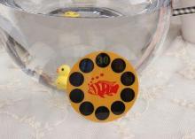 Household PET Liquid Crystal Aquarium Thermometer To Measur