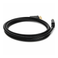 Black DisplayPort Cable for PC Monitor
