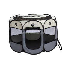 Folding Pet Play Pen Portable House Bed