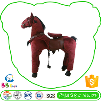 Icti Audit Stuffed Animals Mechanical Horse Toys