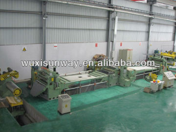 cut to length line cutting machine