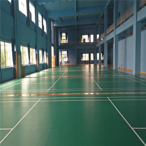 Piso esportivo de PVC para badminton enlio