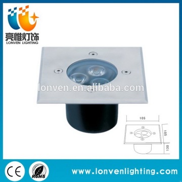 Excellent quality professional outdoor led underground paving light