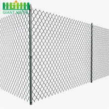 Galvanized Diamond Wire Mesh Used Chain Link Fence