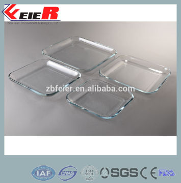 1.8L High Borosilicate Baking Plate,Square Baking Dish,Glass Bakeware,Glass