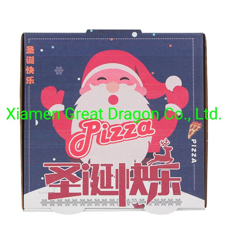 Take out Pizza Delivery Box with Custom Design Hot Sale (PZ2511009)