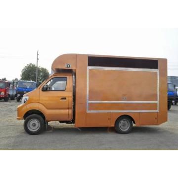 Stainless Steel Food Trailer Ice Cream Vending Cart