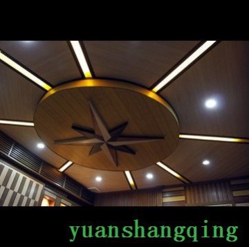 long life Ecological wood panel for inteiror wall decking